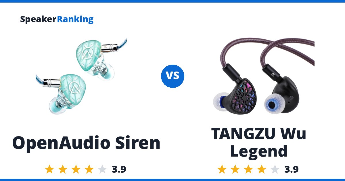 OpenAudio Siren vs TANGZU Wu Legend