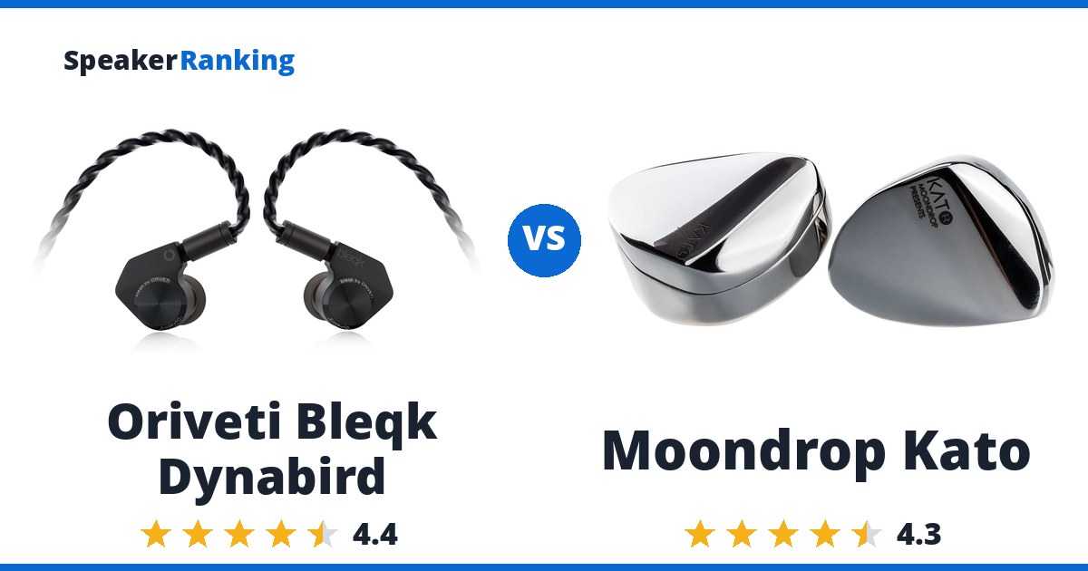 Oriveti Bleqk Dynabird vs Moondrop Kato