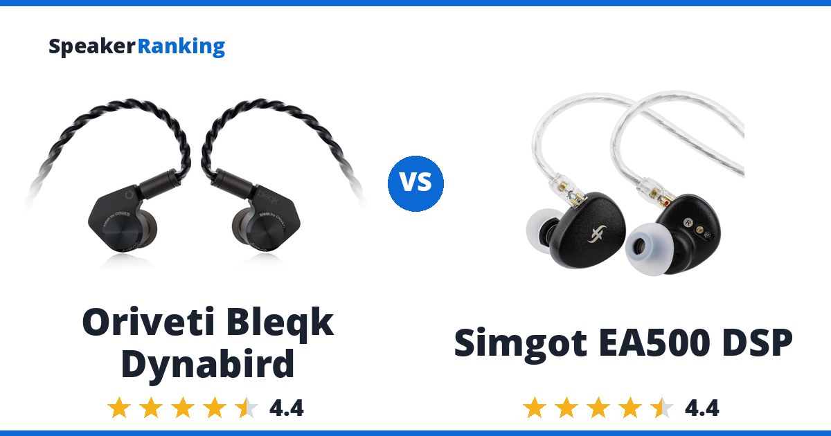 Oriveti Bleqk Dynabird vs Simgot EA500 DSP