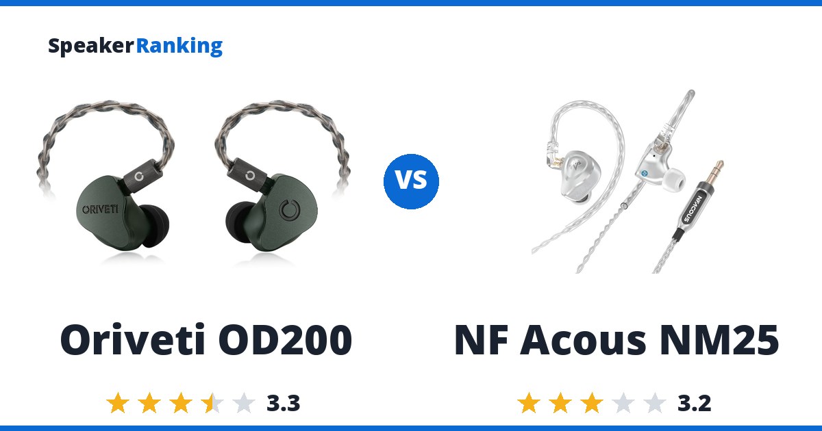 Oriveti OD200 vs NF Acous NM25