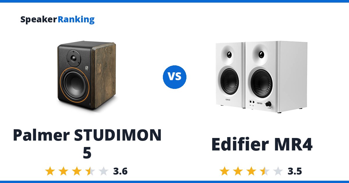 Palmer STUDIMON 5 vs Edifier MR4
