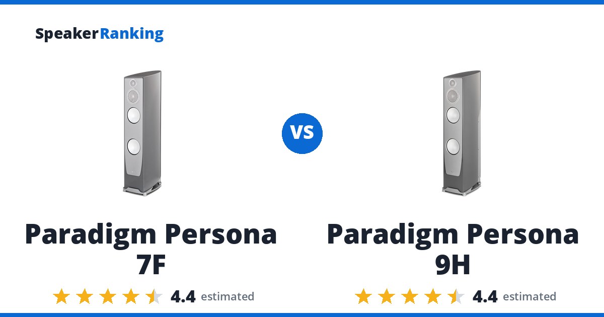 Paradigm Persona 7F vs Paradigm Persona 9H
