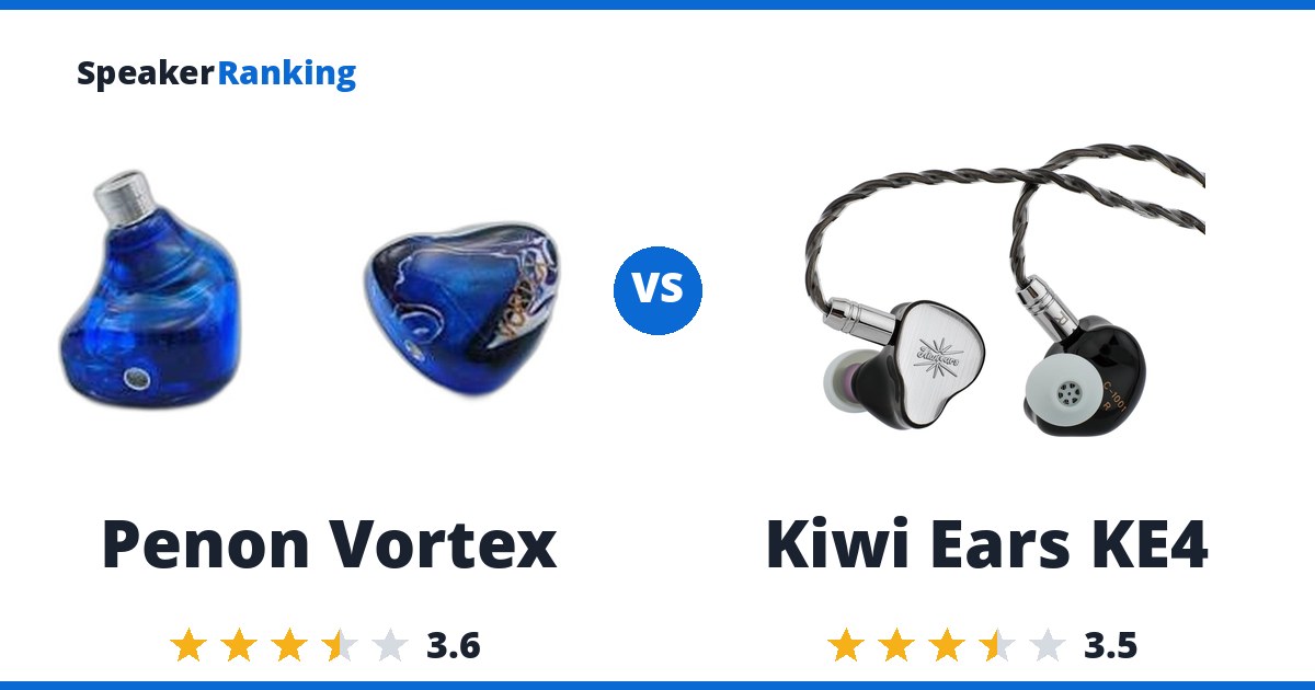 Penon Vortex vs Kiwi Ears KE4