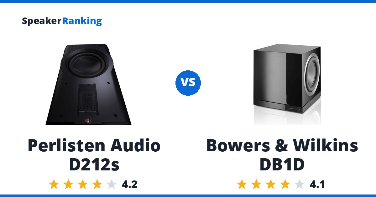 Perlisten Audio D212s vs Bowers & Wilkins DB1D