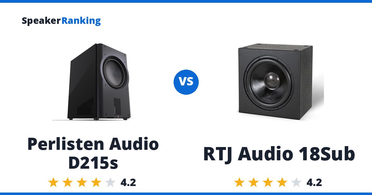 Perlisten Audio D215s vs RTJ Audio 18Sub