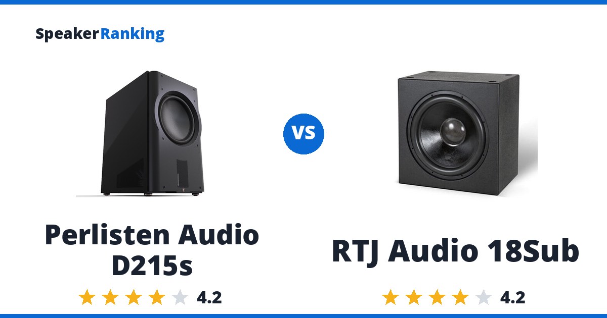 Perlisten Audio D215s vs RTJ Audio 18Sub