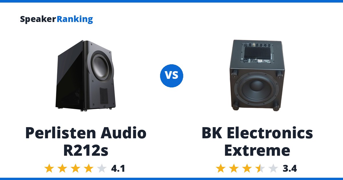 Perlisten Audio R212s vs BK Electronics Extreme