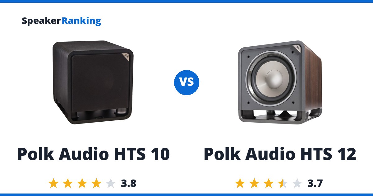 Polk Audio HTS 10 vs Polk Audio HTS 12