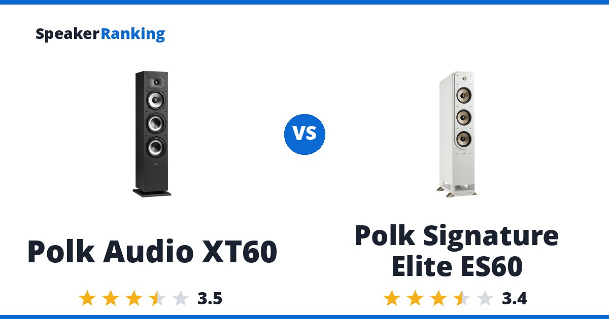 Polk Audio XT60 vs Polk Signature Elite ES60
