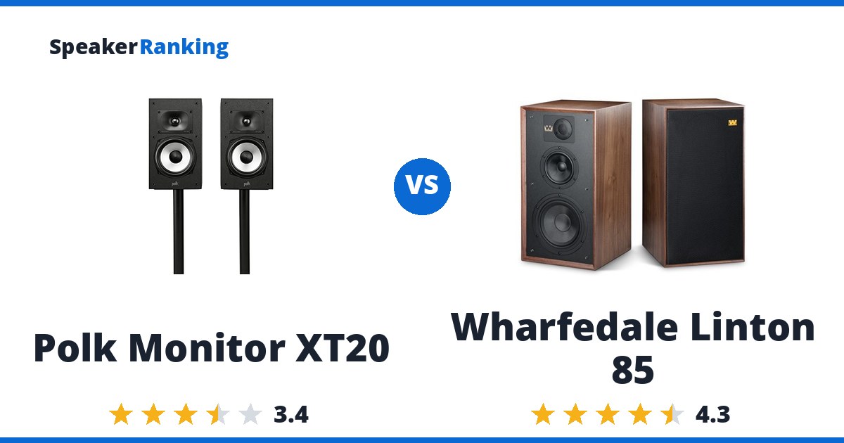 Polk Monitor XT20 vs Wharfedale Linton 85