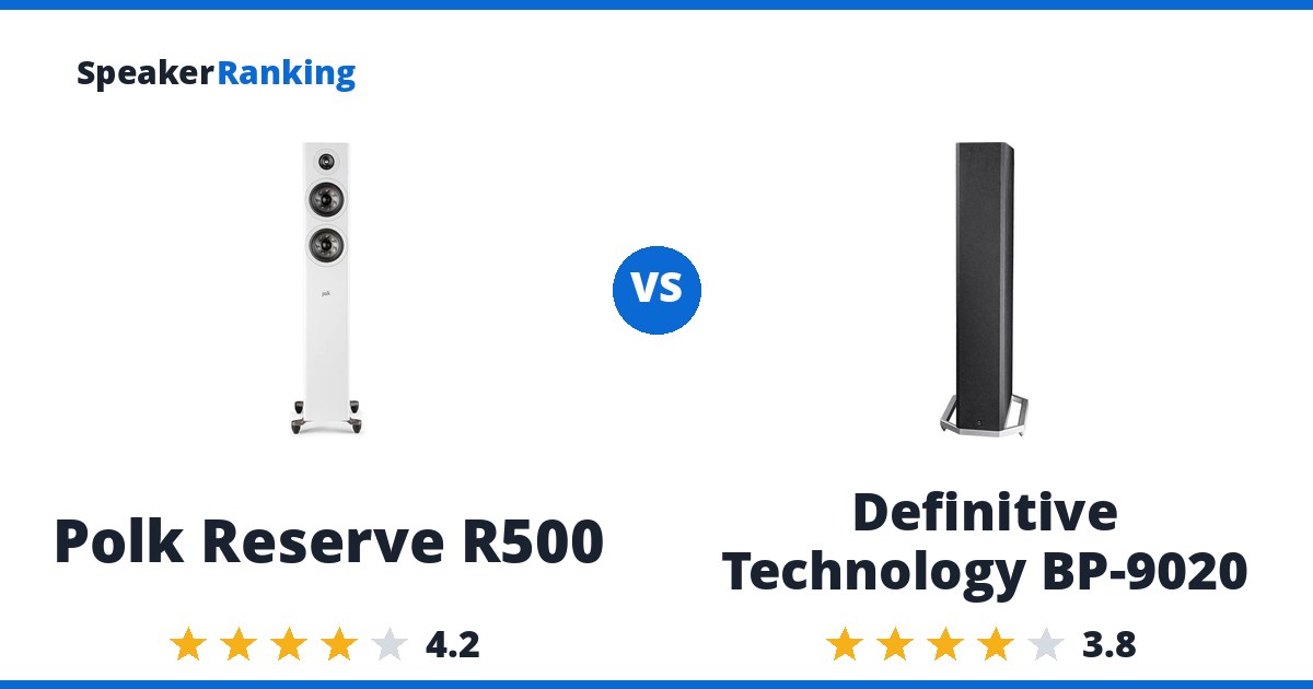 Polk Reserve R500 vs Definitive Technology BP-9020