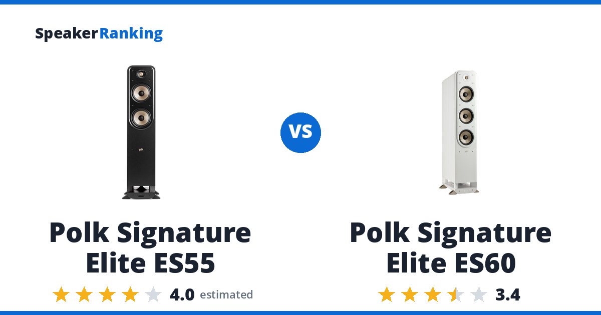 Polk Signature Elite ES55 vs Polk Signature Elite ES60