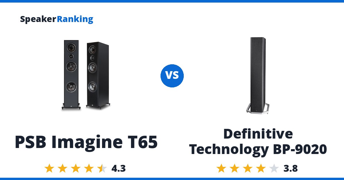 PSB Imagine T65 vs Definitive Technology BP-9020
