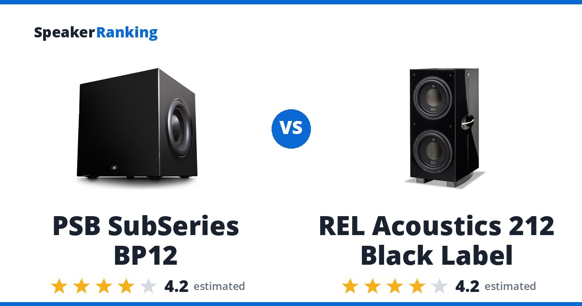 PSB SubSeries BP12 vs REL Acoustics 212 Black Label