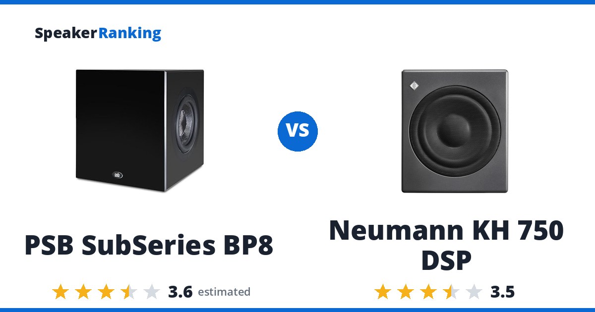 PSB SubSeries BP8 vs Neumann KH 750 DSP