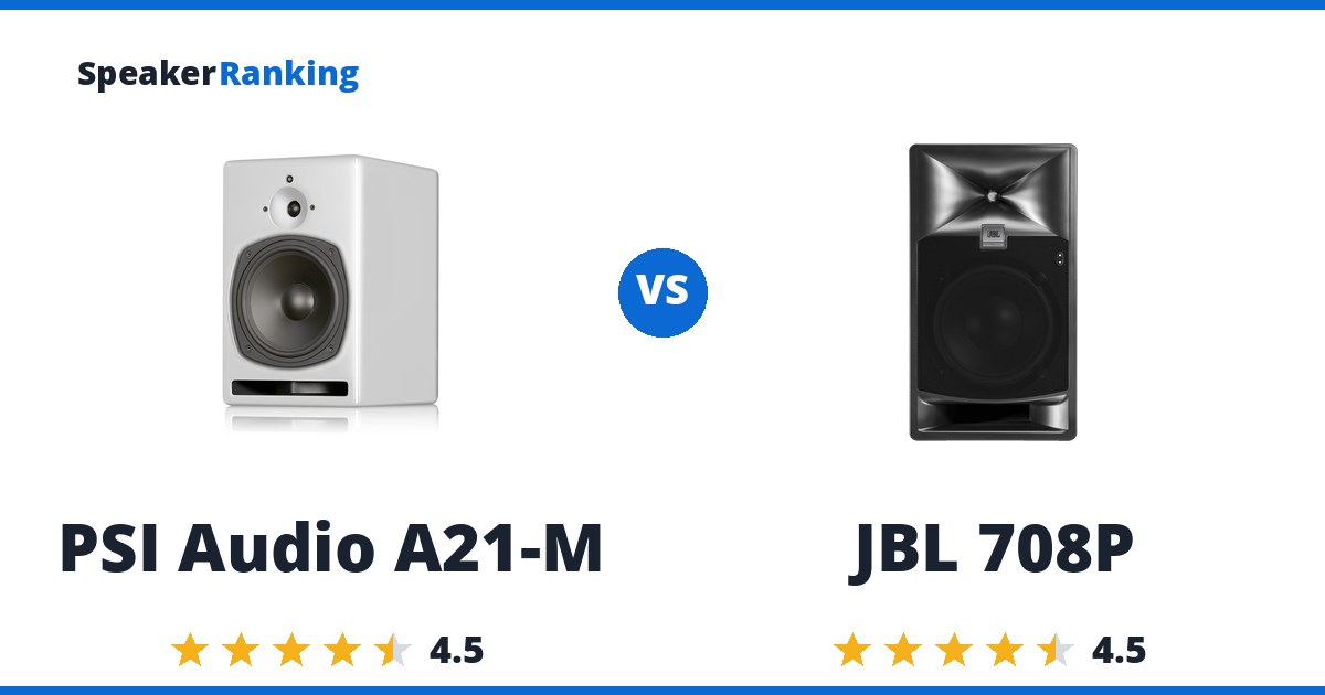 PSI Audio A21-M vs JBL 708P