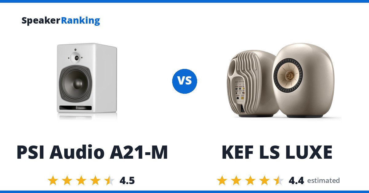 PSI Audio A21-M vs KEF LS LUXE