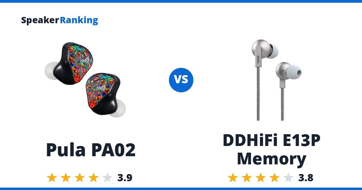 Pula PA02 vs DDHiFi E13P Memory