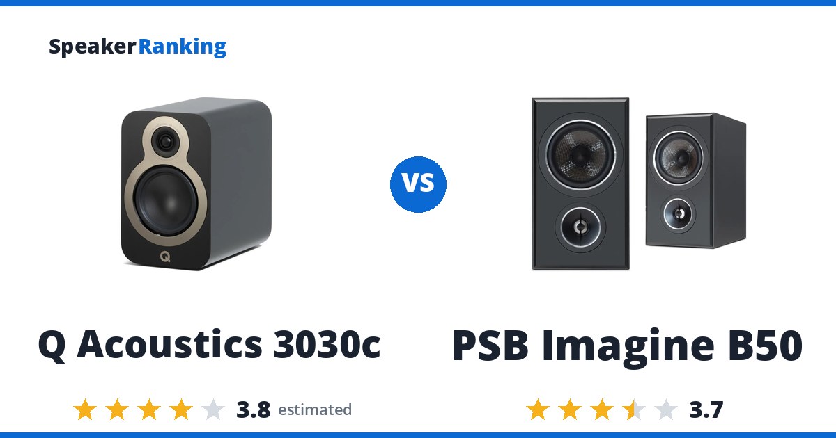 Q Acoustics 3030c vs PSB Imagine B50
