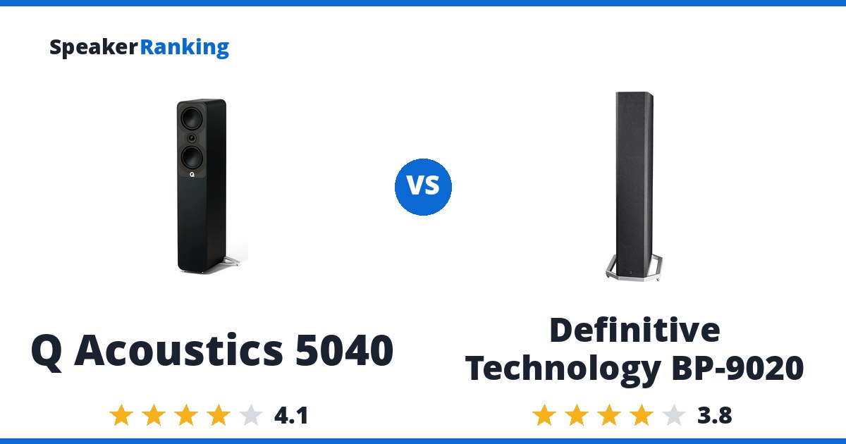 Q Acoustics 5040 vs Definitive Technology BP-9020