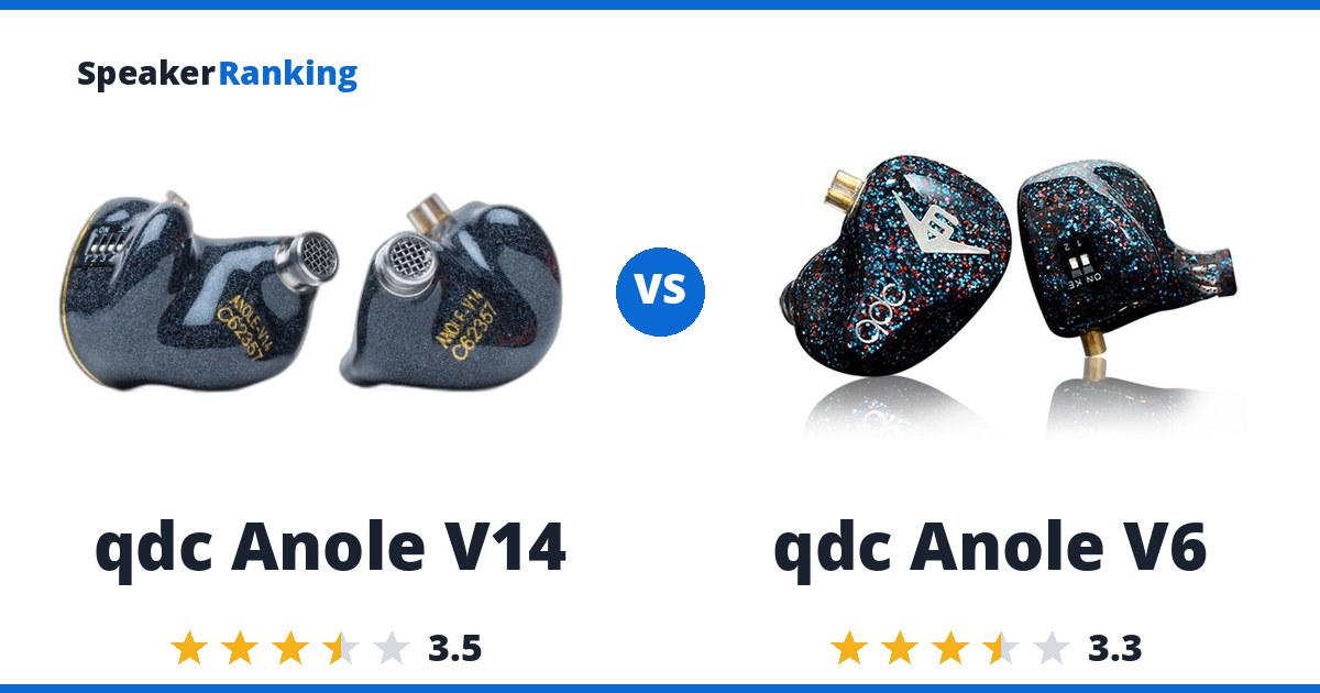 qdc Anole V14 vs qdc Anole V6