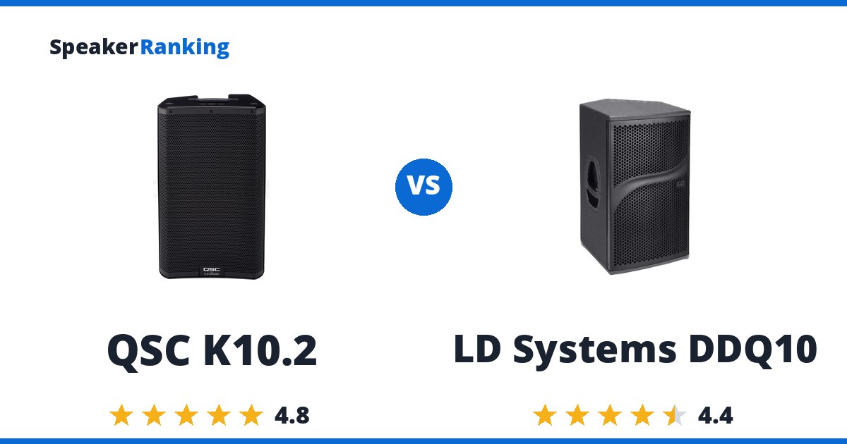 QSC K10.2 vs LD Systems DDQ10