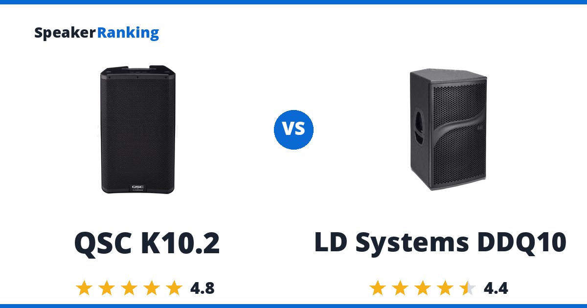 QSC K10.2 vs LD Systems DDQ10