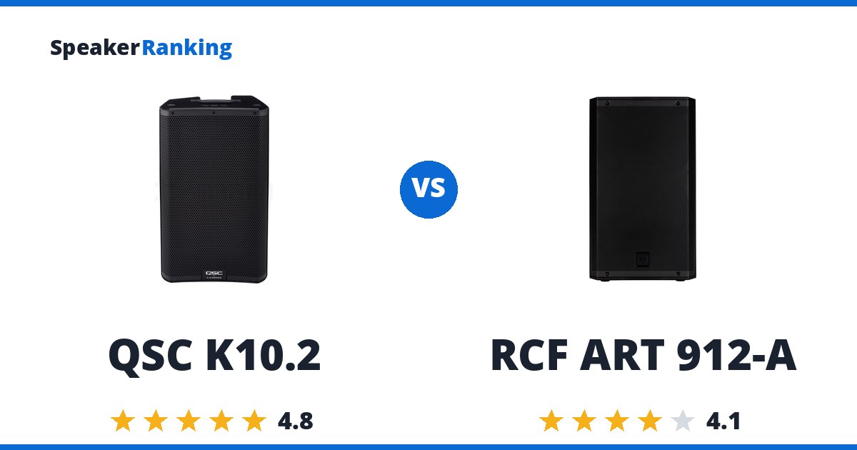 QSC K10.2 vs RCF ART 912-A