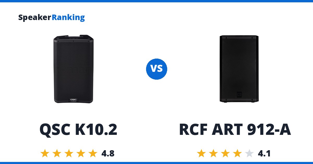 QSC K10.2 vs RCF ART 912-A