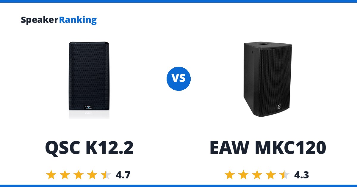 QSC K12.2 vs EAW MKC120