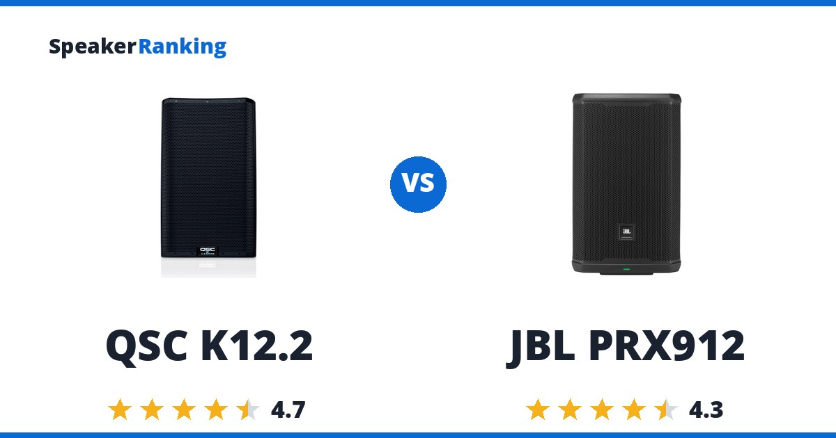 QSC K12.2 vs JBL PRX912