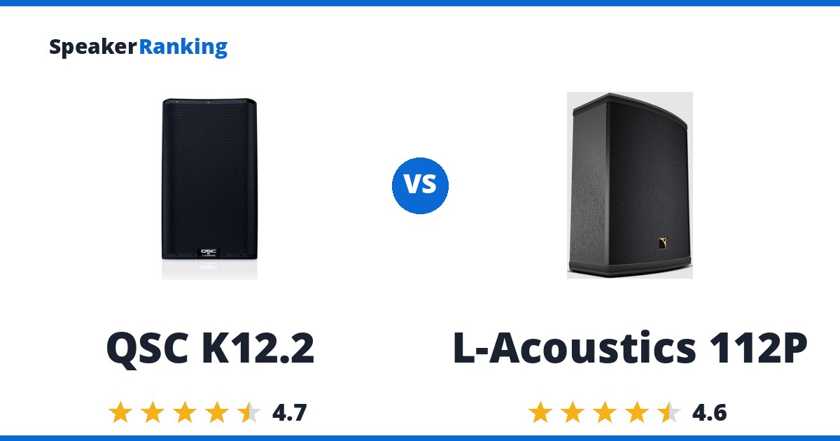 QSC K12.2 vs L-Acoustics 112P
