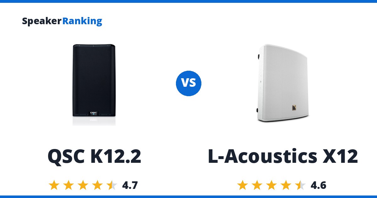 QSC K12.2 vs L-Acoustics X12