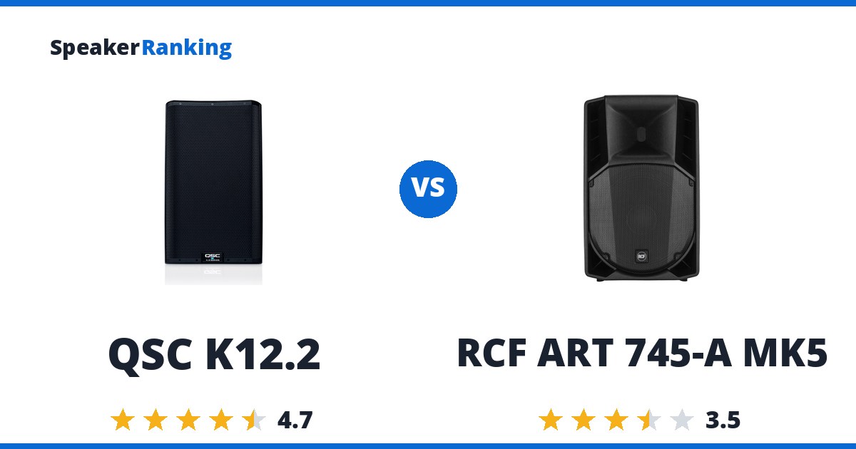 QSC K12.2 vs RCF ART 745-A MK5