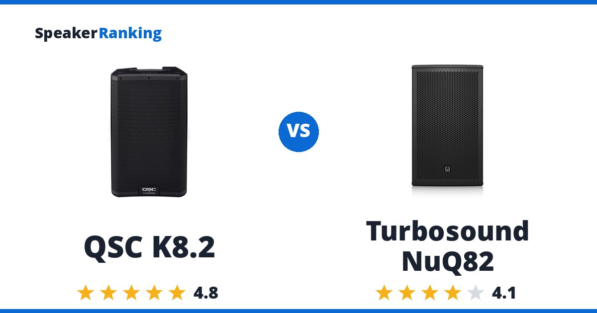 QSC K8.2 vs Turbosound NuQ82