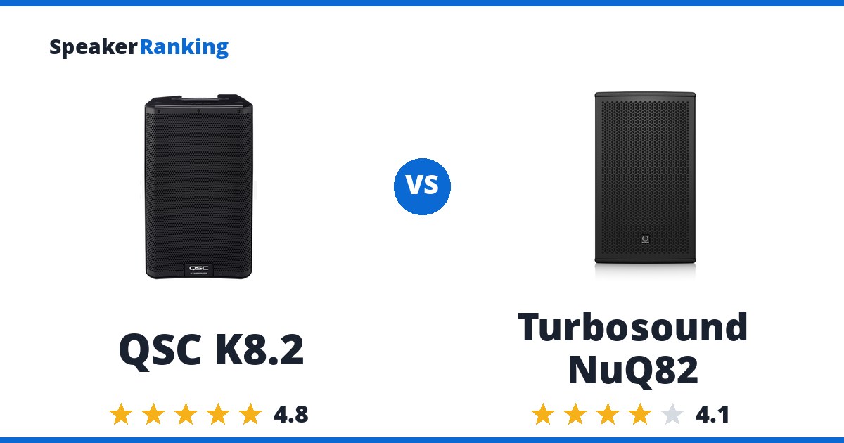 QSC K8.2 vs Turbosound NuQ82