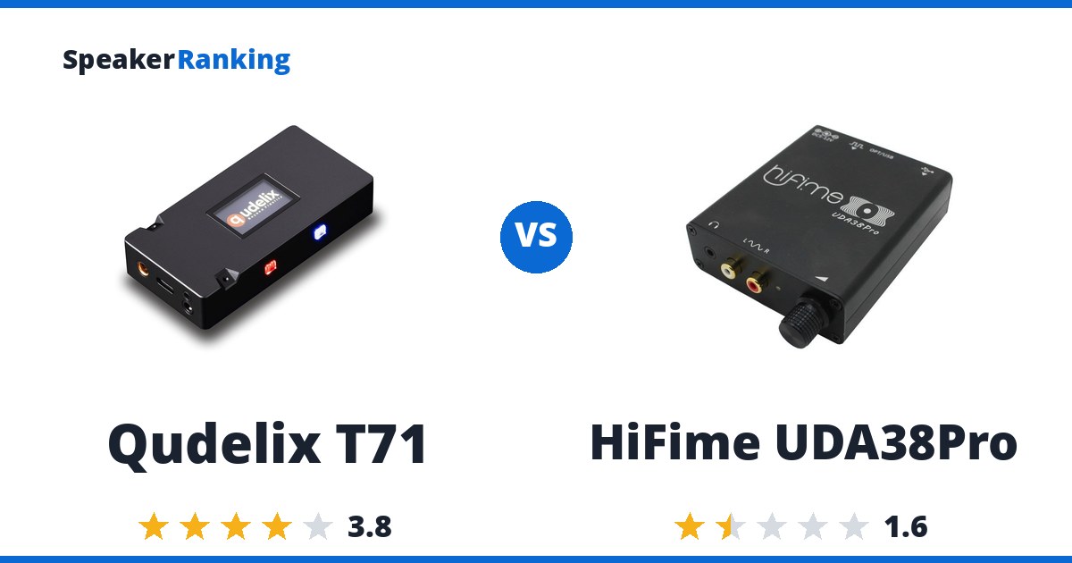 Qudelix T71 vs HiFime UDA38Pro