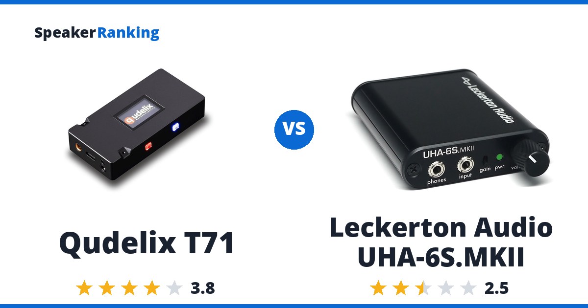 Qudelix T71 vs Leckerton Audio UHA-6S.MKII
