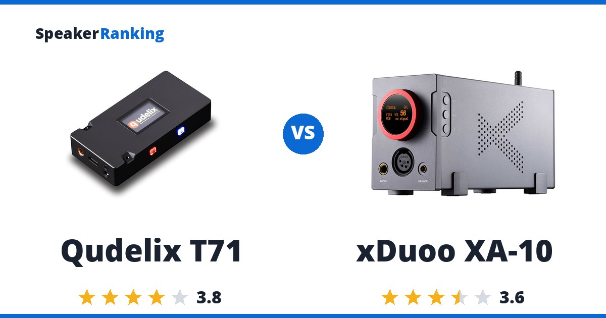 Qudelix T71 vs xDuoo XA-10