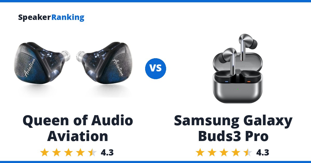 Queen of Audio Aviation vs Samsung Galaxy Buds3 Pro