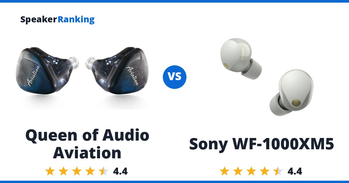 Queen of Audio Aviation vs Sony WF-1000XM5