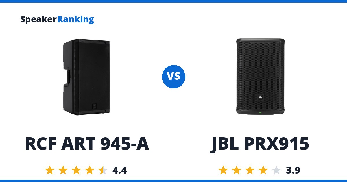 RCF ART 945-A vs JBL PRX915