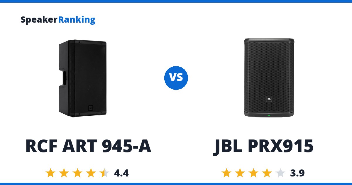 RCF ART 945-A vs JBL PRX915