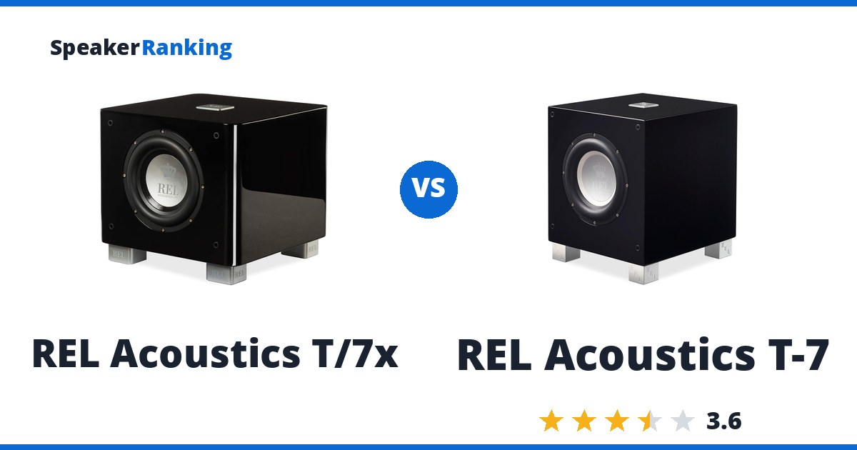 REL Acoustics T/7x vs REL Acoustics T-7