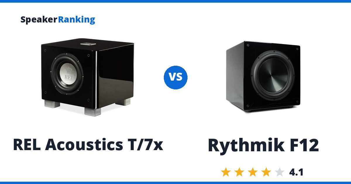 REL Acoustics T/7x vs Rythmik F12