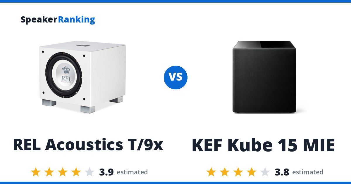 REL Acoustics T/9x vs KEF Kube 15 MIE