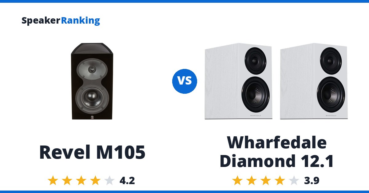 Revel M105 vs Wharfedale Diamond 12.1