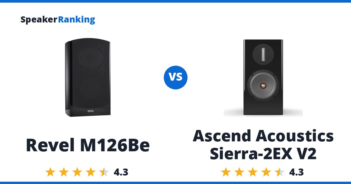 Revel M126Be vs Ascend Acoustics Sierra-2EX V2