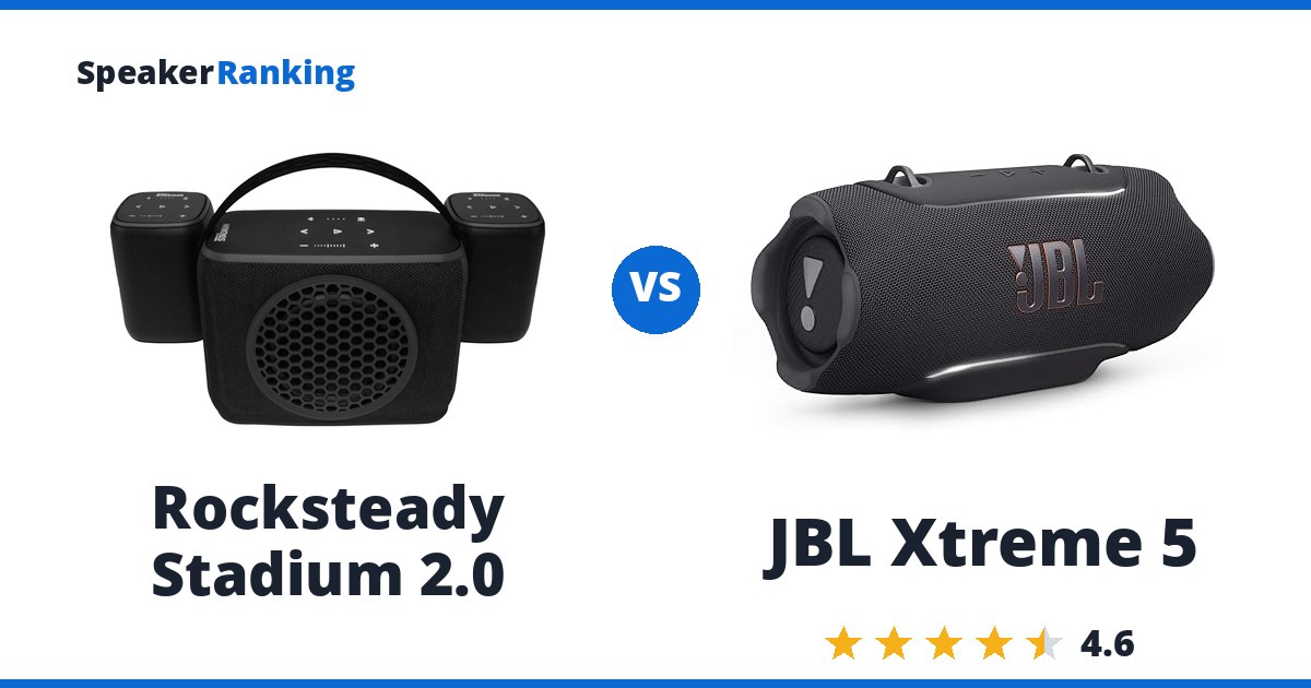 Rocksteady Stadium 2.0 vs JBL Xtreme 5