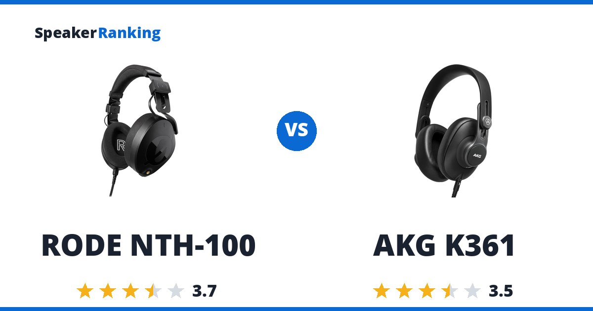 RODE NTH-100 vs AKG K361